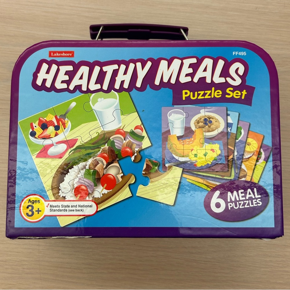 Lakeshore Healthy Meals Puzzle Set